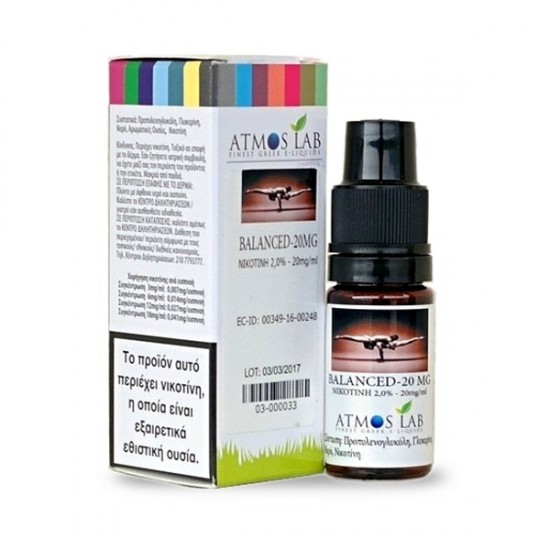 Atmos Lab Balanced (VG-PG) 20mg 10ml