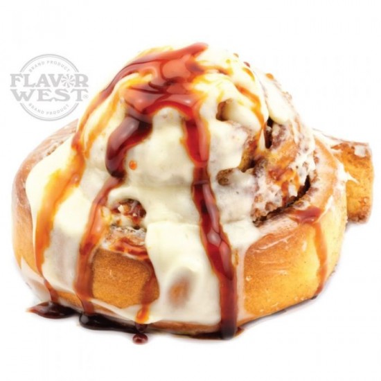 Flavor West - Caramel Cinnamon Roll